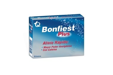 Bonfiest Plus Alivio Rápido 8 Sobres