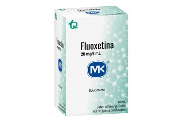 Fluoxetina Mk 20 Mg / 5 Ml Sabor a Naranja 70 Ml