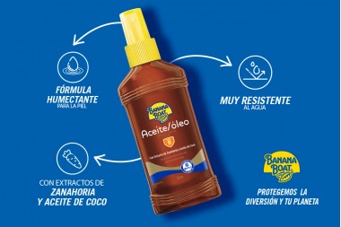 Protector Solar Banana Boat Fps 8 Aceite 235 Ml