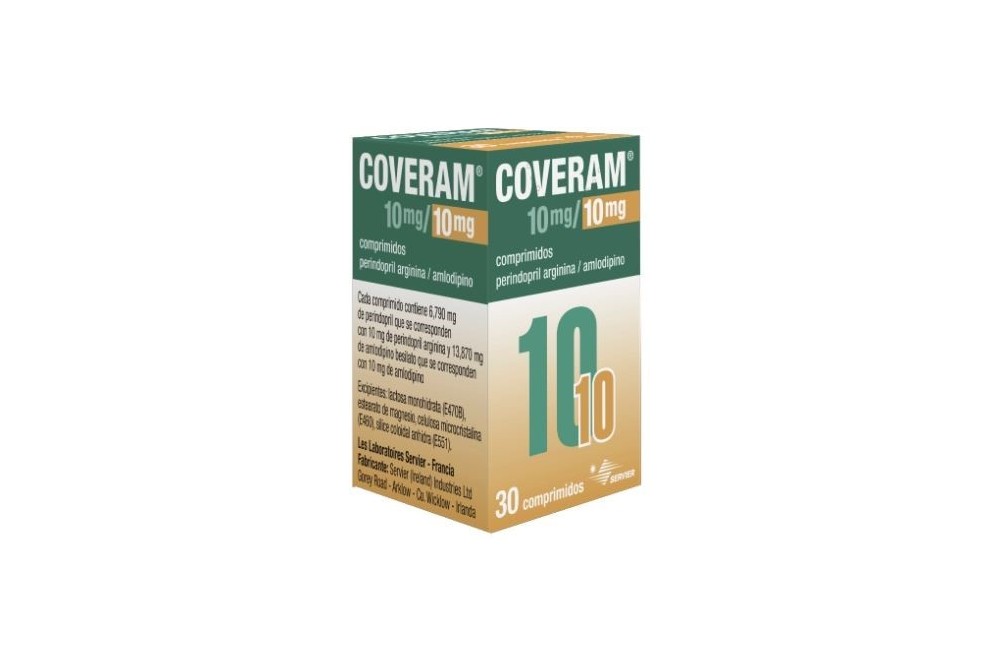 Coveram 10/10 Mg 30 Comprimidos