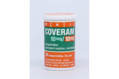 Coveram 10/10 Mg 30 Comprimidos