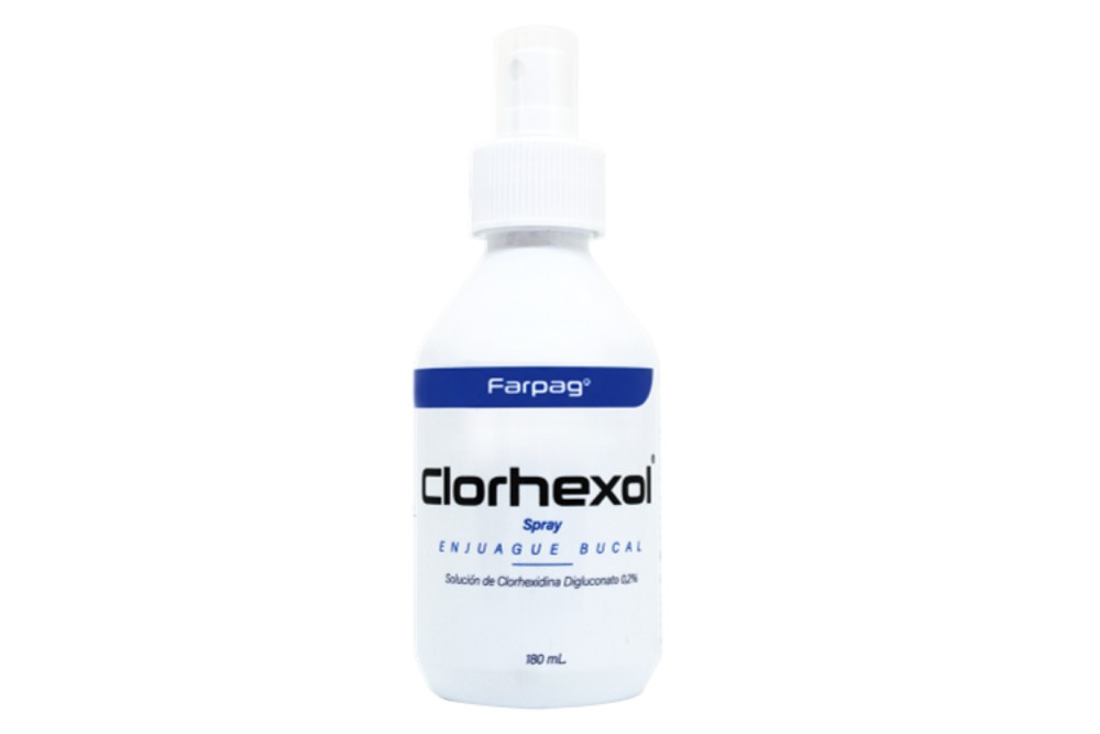 Enjuague Bucal 0,2% Clorhexol en Spray 180 Ml