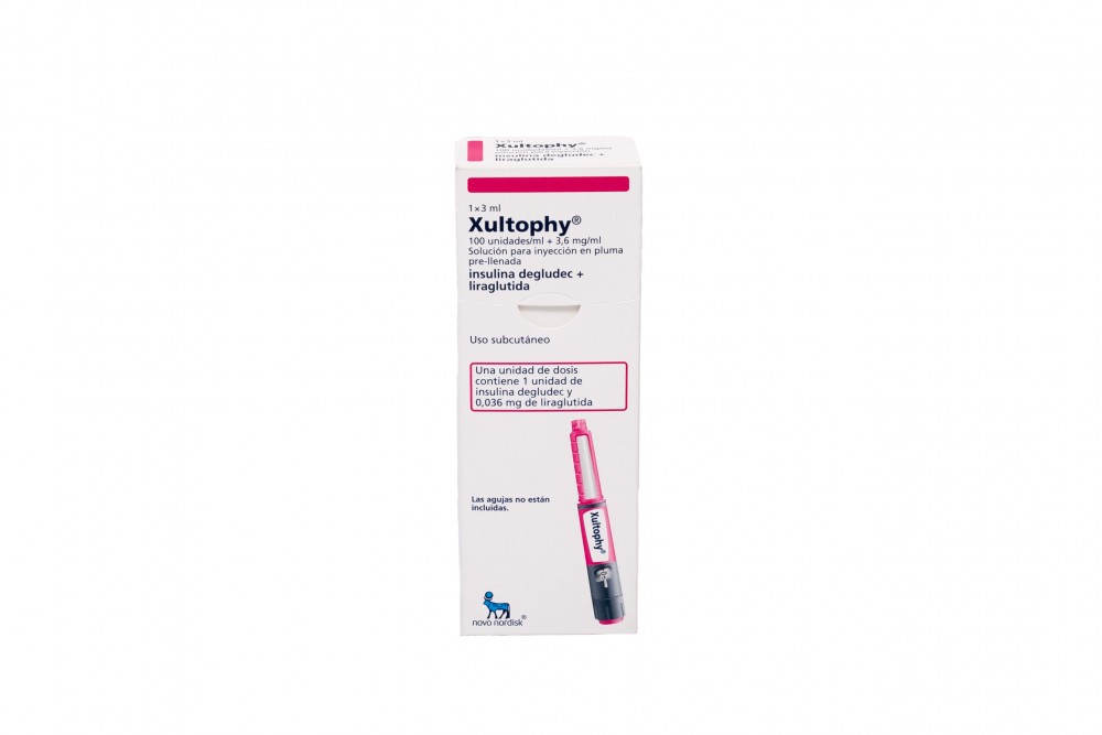 Insulina Xultophy 1 x 3 Ml inyetable Und