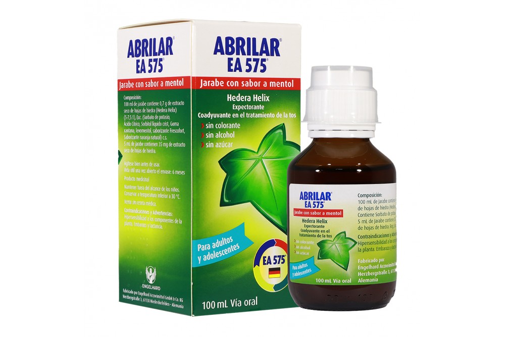 Jarabe Expectorante Abrilar Vía Oral 100 Ml