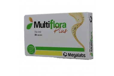 Probióticos Multiflora Plus Vía Oral 30 Cápsulas