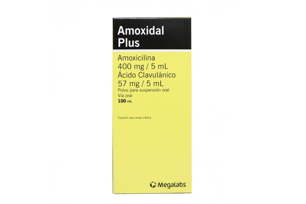 Amoxidal Plus Polvo Para Suspensión Oral 100 Ml