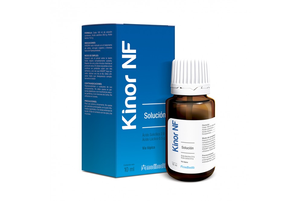 Kinor Nf Solución 2.0 / 0.5 Mg Caja Con Frasco Con 10 Ml