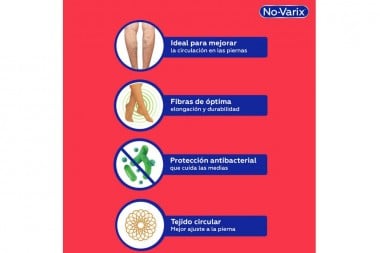 Media Antiembolica No-Varix 18 - 22 Mmhg