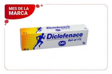 Diclofenaco Gel 1 % Caja...