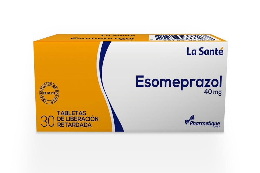 Esomeprazol 40 Mg La Santé 30 Tabletas De Liberación Retardada