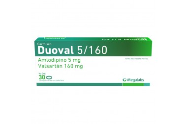 Duoval 5/ 160 Mg Caja Con...