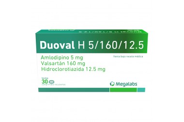 Duoval H 5/160/12.5 Mg Caja...