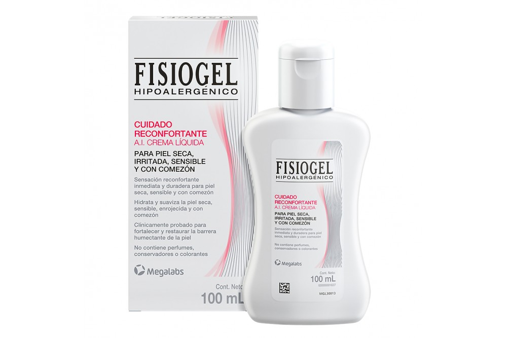 Crema Fisiogel A.I Piel Seca E Irritada Frasco Con 100 Ml