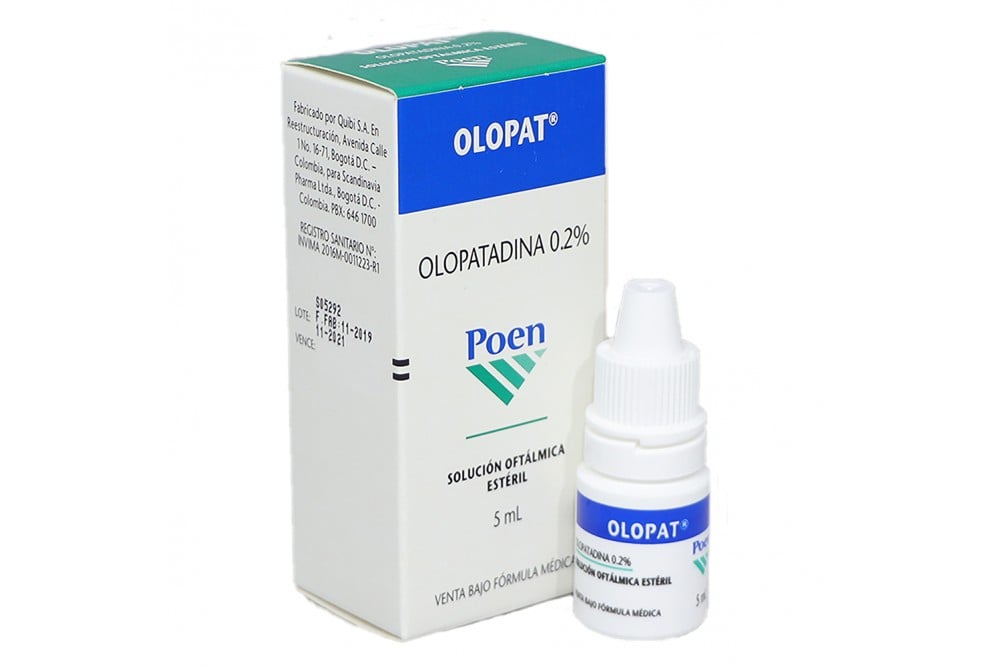 Olopat Solución Oftálmica 0,2 % 5 Ml