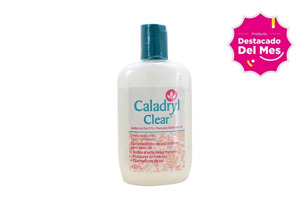 Caladryl Clear En Loción 0.1 / 1 % Frasco Con 100 Ml