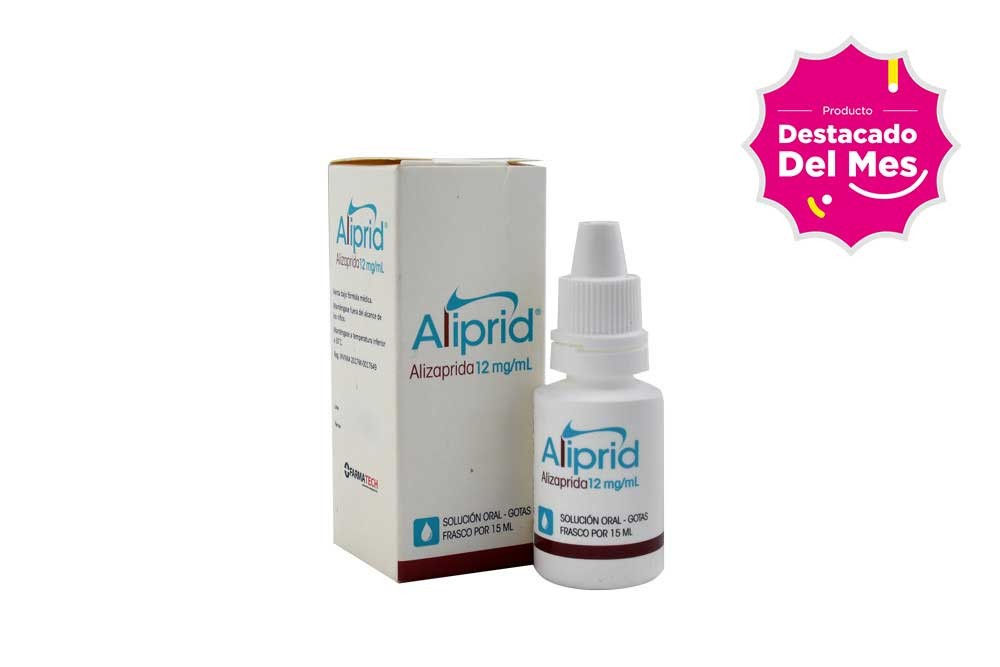 Aliprid Solución Oral 12 Mg / Ml Caja Con Frasco Con 15 Ml