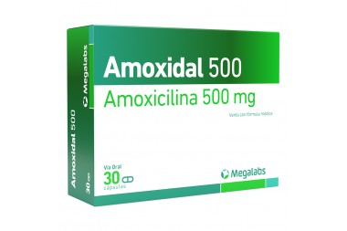 Amoxidal 500 Mg Con 30...