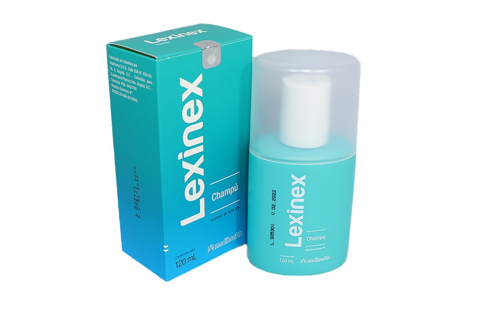 Shampoo Lexinex Anticaspa 120 Ml