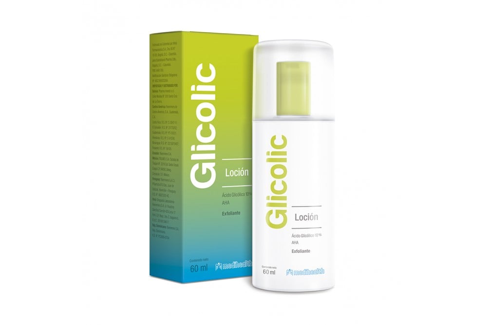 Glicolic En  Loción Caja Con Frasco Con 60 Ml