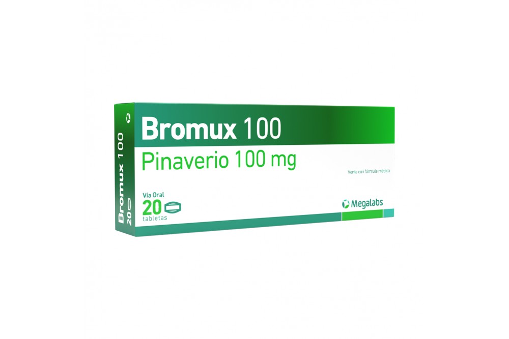 Bromux 100 Mg Caja Con 20 Tabletas