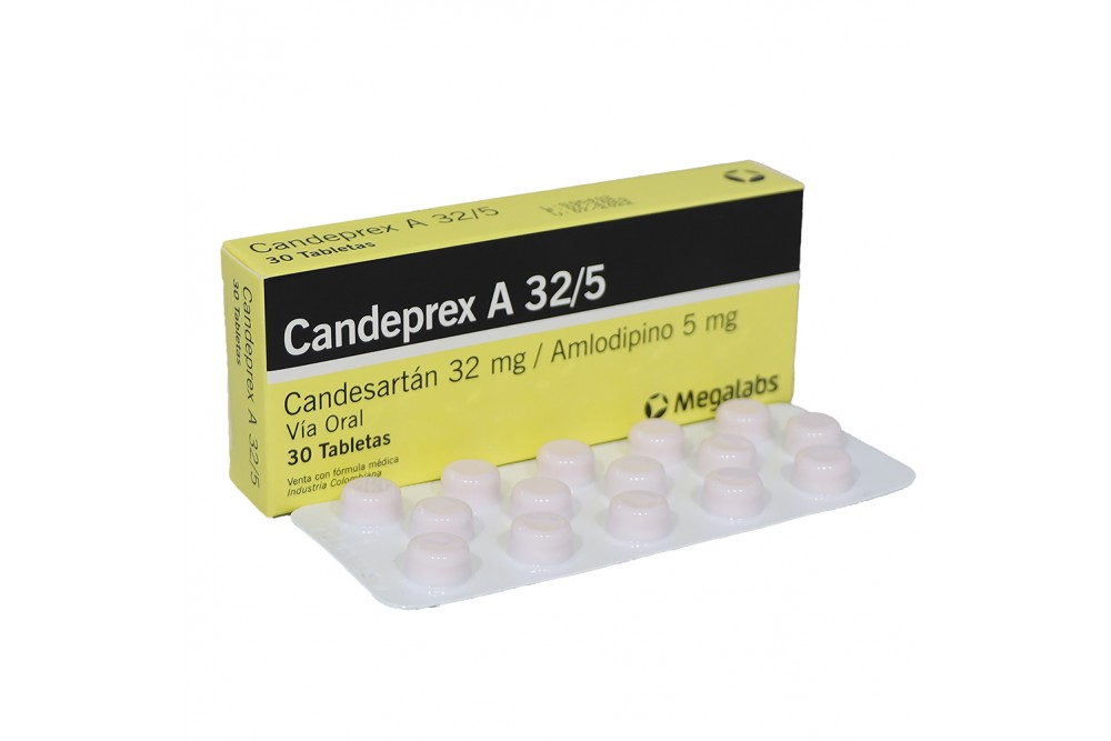 Candeprex A 32 / 5 Mg Caja Con 30 Tabletas