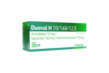 Duoval H 10 /160 /12.5 Mg...