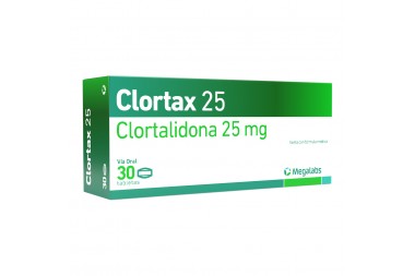 Clortax 25 Mg Caja Con 30...