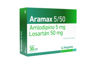 Aramax 5/50 Mg 30 Cápsulas