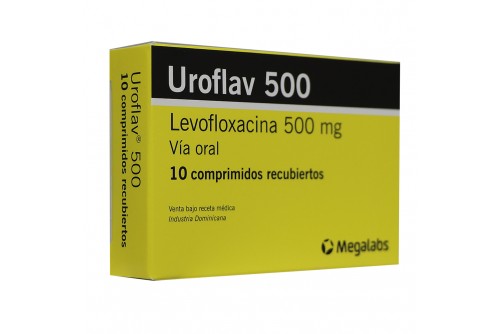 Uroflav 500 Mg Caja Con 10...