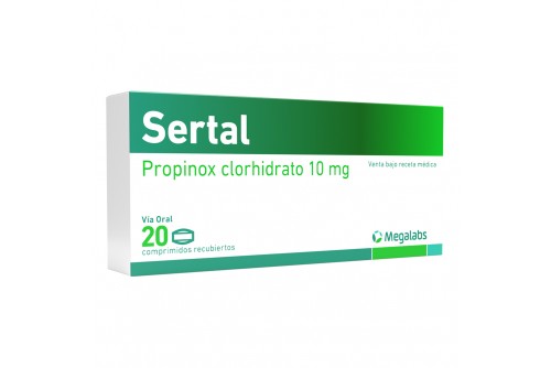 Sertal 10 Mg Caja Con 20...