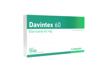 Davintex 60 Mg Vía Oral 10...