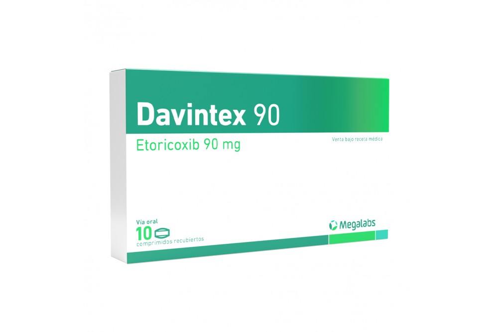 Davintex 90 Mg Vía Oral 10 Comprimidos Recubiertas