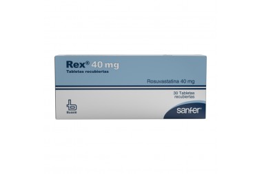 Rosuvastatina Rex 40 Mg 30...