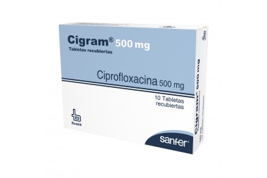 Cigram 500 Mg 10 Tabletas...