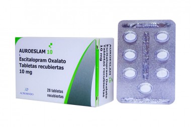 Auroeslam 10 Mg 28 Tabletas...