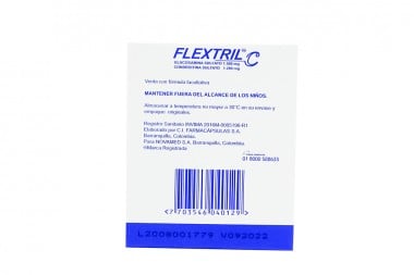 Flextril C Polvo 1.5/ 1.2 G Caja Con 15 Sobres