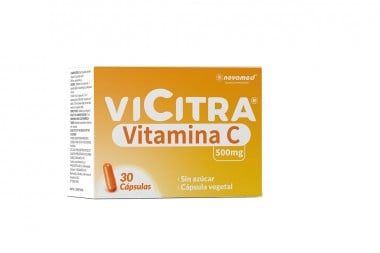 Vicitra 500 Mg Caja Por 30 Cápsulas