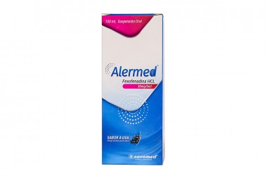 Alermed 30 Mg/5 Ml Sabor Uva 150 Ml