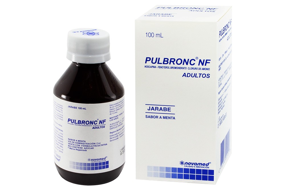 Jarabe Pulbronc Nf 20Mg/35Mg/2,5Mg Adultos Sabor Menta 100 Ml