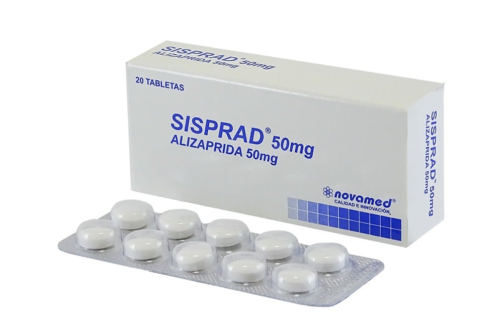 Sisprad 50 Mg Caja Con 10 Tabletas