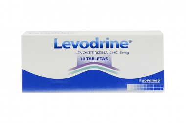 Levodrine 5 Mg Caja Con 10 Tabletas