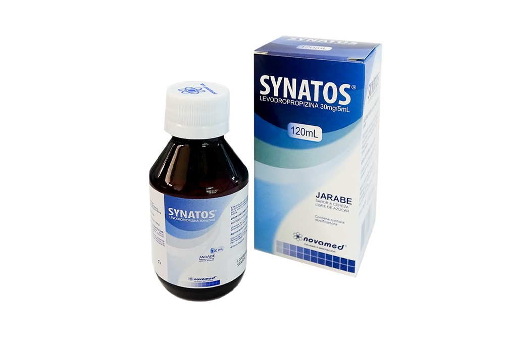 Jarabe Synatos Sabor Cereza 120 ML