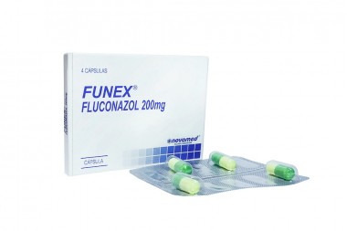 Funex 200 Mg 4 Cápsulas