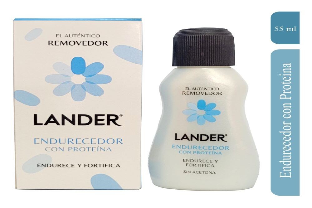 Removedor De Esmalte Lander Endurecedor 55 Ml