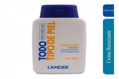 Crema Humectante Lander...