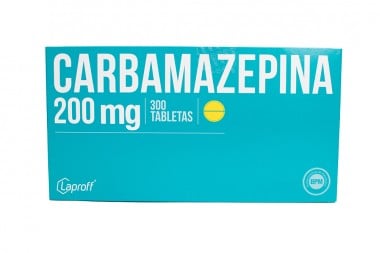 Carbamazepina 200 Mg Caja Con 300 Tabletas