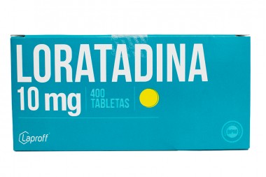 Loratadina Laproff 10 Mg Caja Con 400 Tabletas