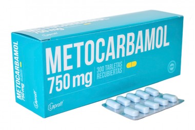 Metocarbamol 750 Mg Caja Con 300 Tabletas