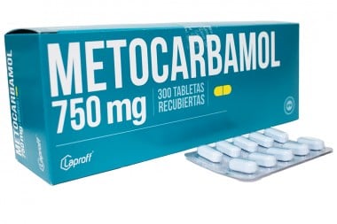 Metocarbamol 750 Mg Caja...