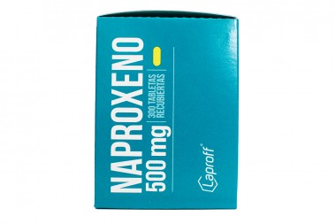 Naproxeno 500 Mg Laproff Caja Con 300 Tabletas